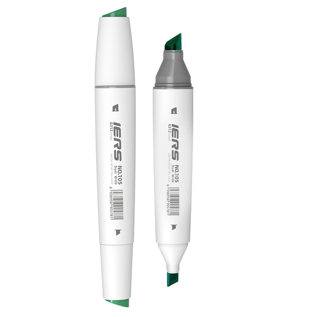 IERS-105 Pro Dual Wide-Tips Alcohol Based Marker