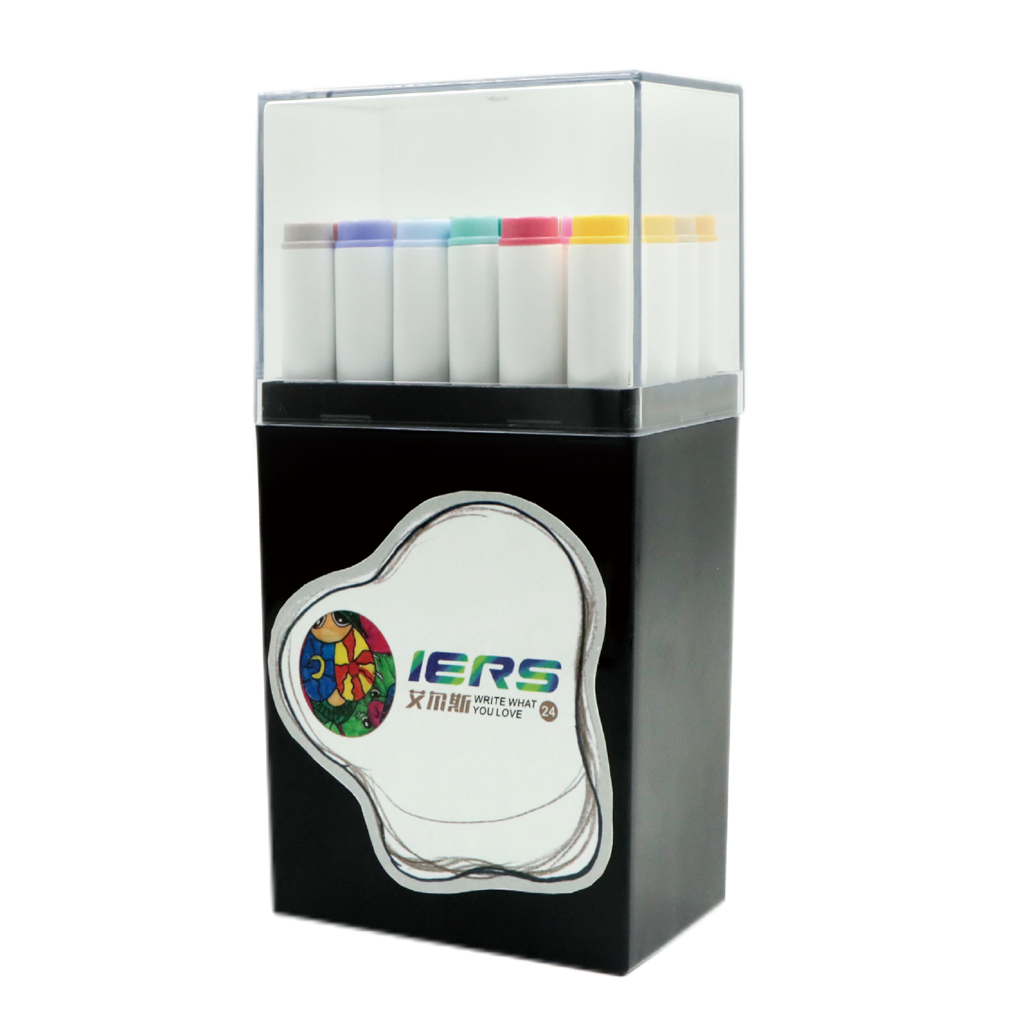 IERS-107BR Classic Dual Tips Alcohol Based Marker